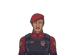 Security men body, example 3